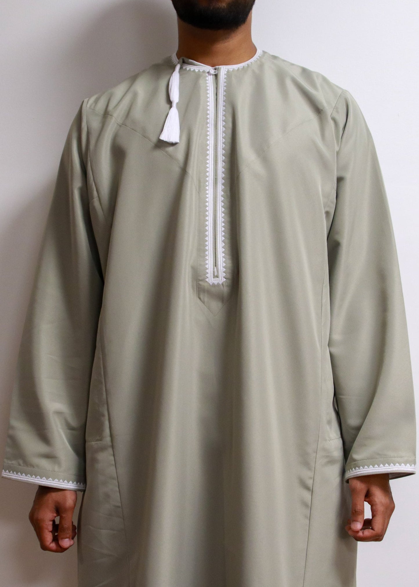 Matcha Green Omani Thobe