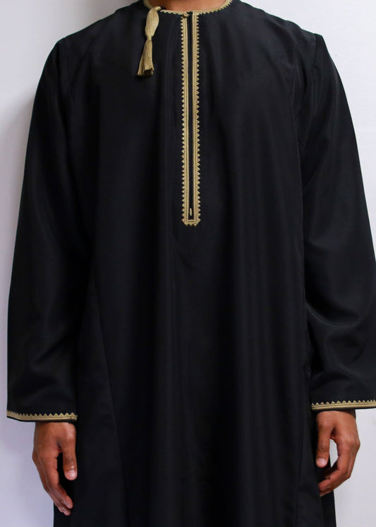 Twilight Black Omani Thobe