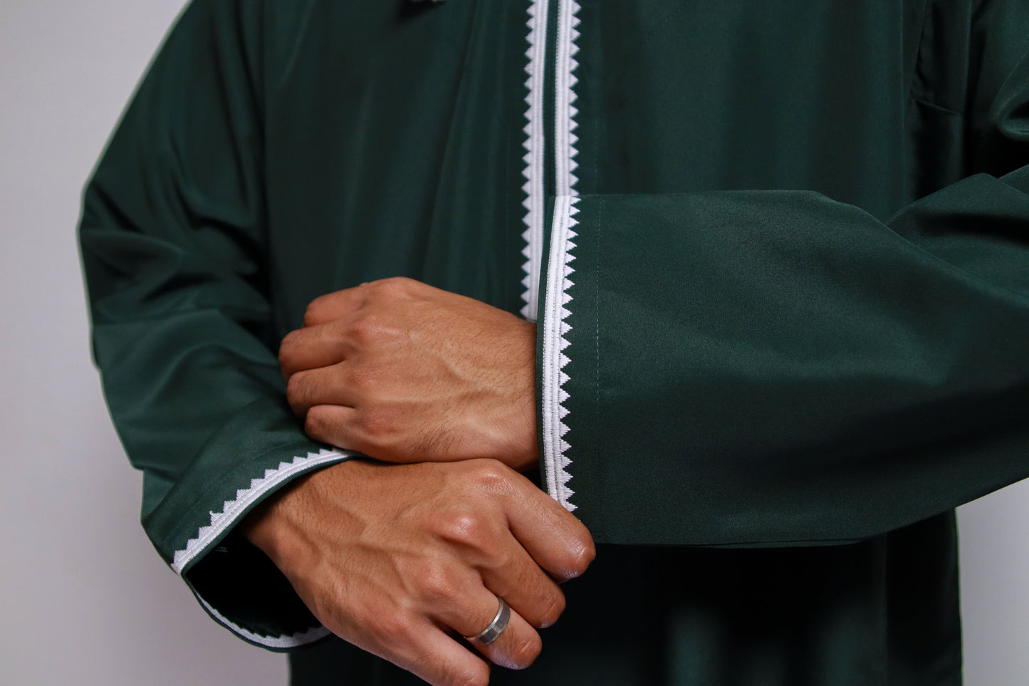 Forest Green Omani Thobe