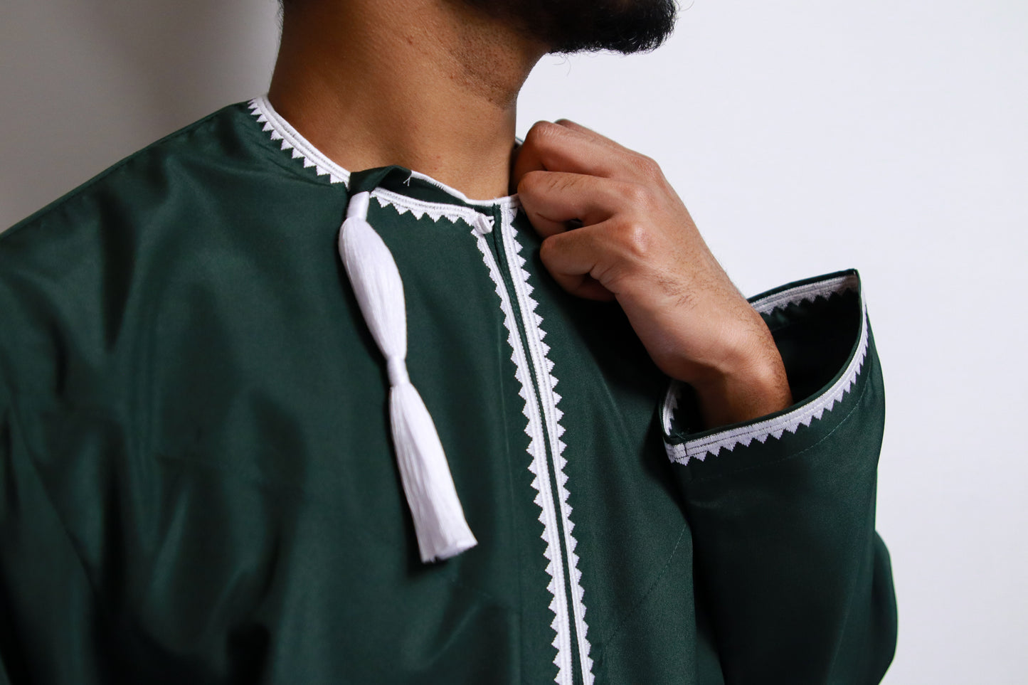 Forest Green Omani Thobe