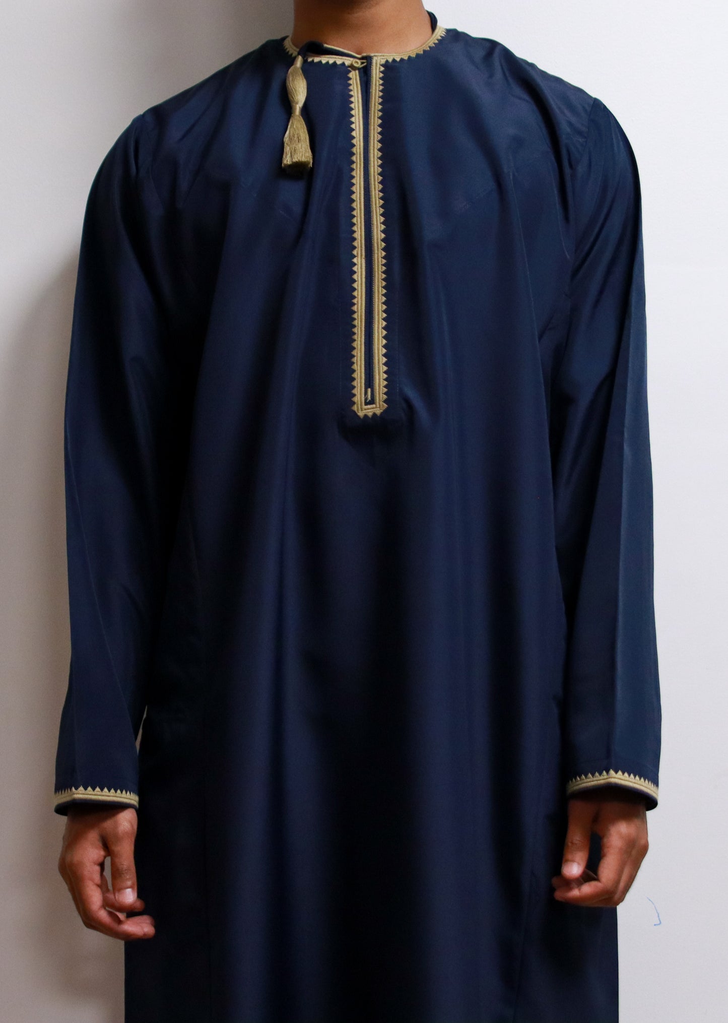 Midnight Blue Omani Thobe
