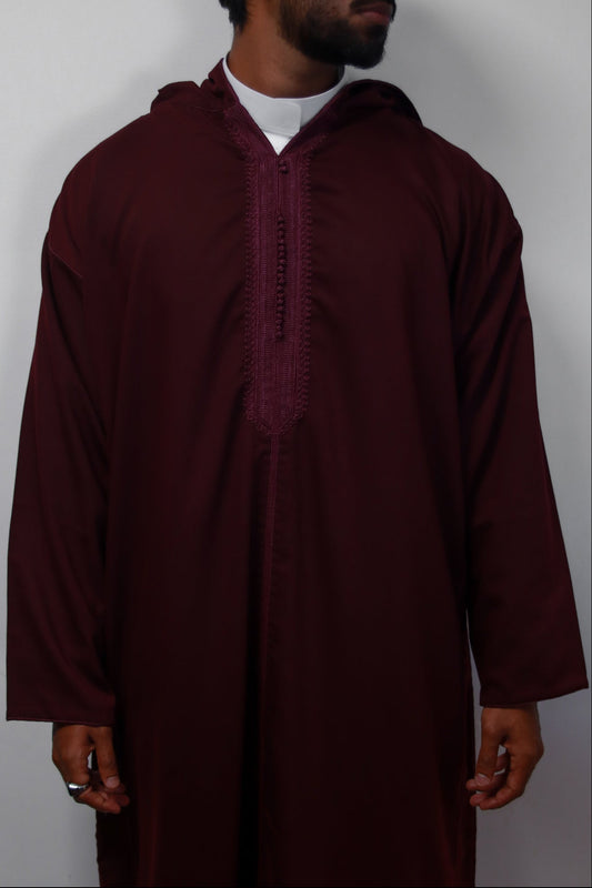 Burdgundy Djellaba