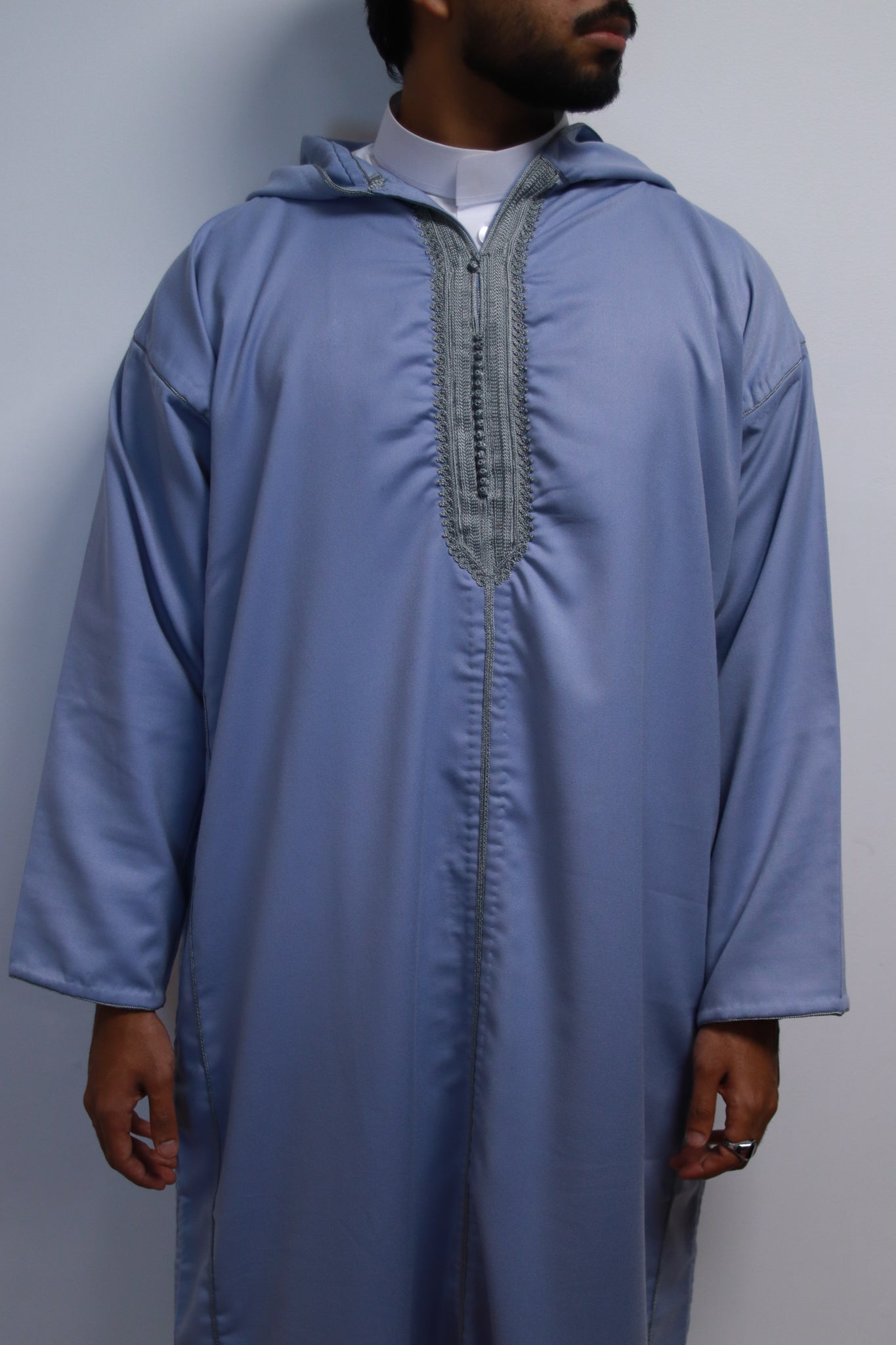 Light Grey Fall Djellaba