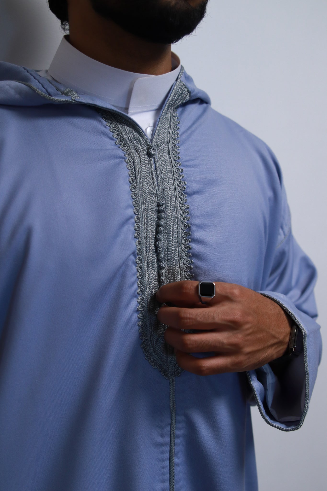 Light Grey Fall Djellaba