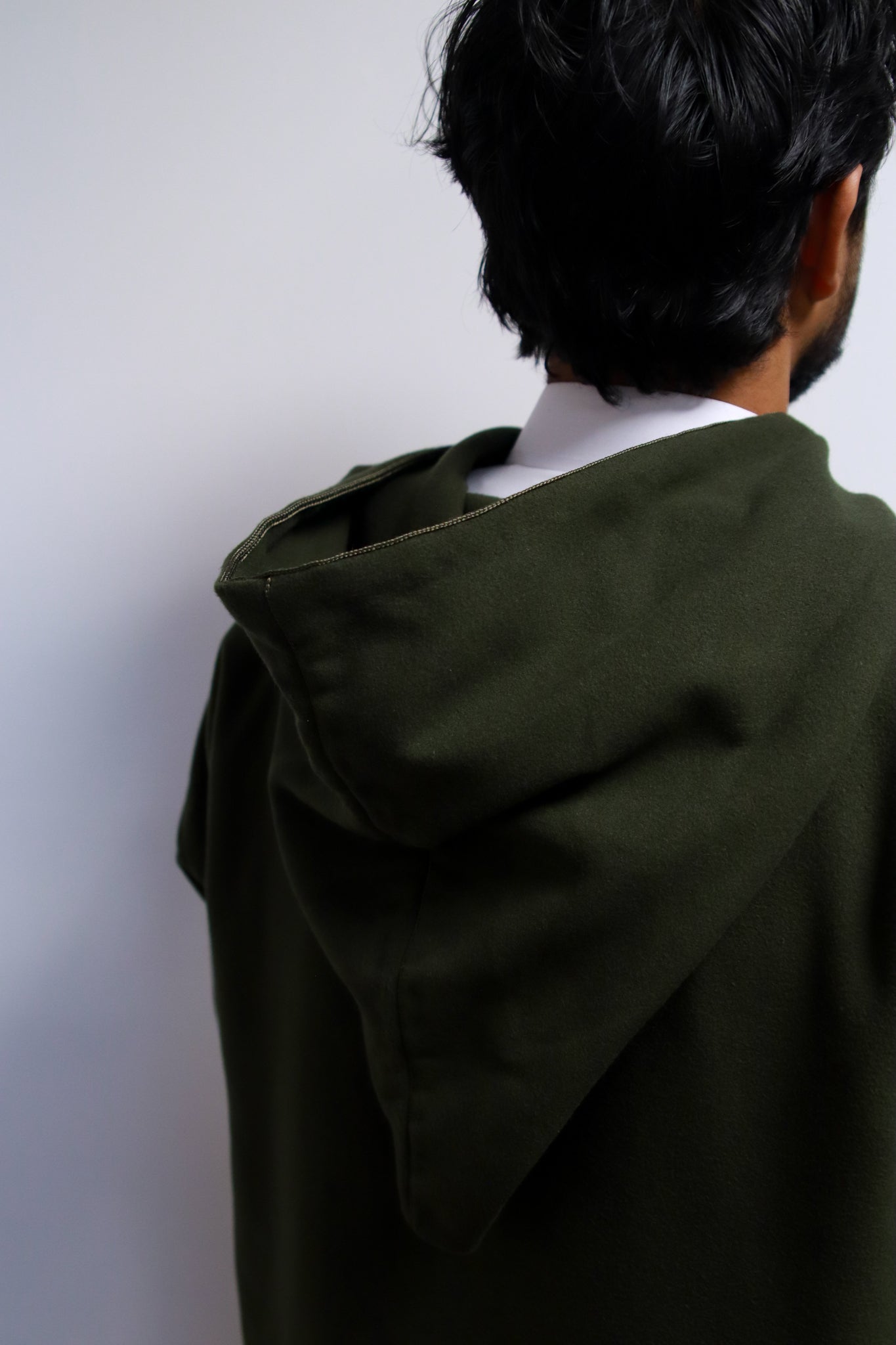 Premium Olive Green Winter Djellaba