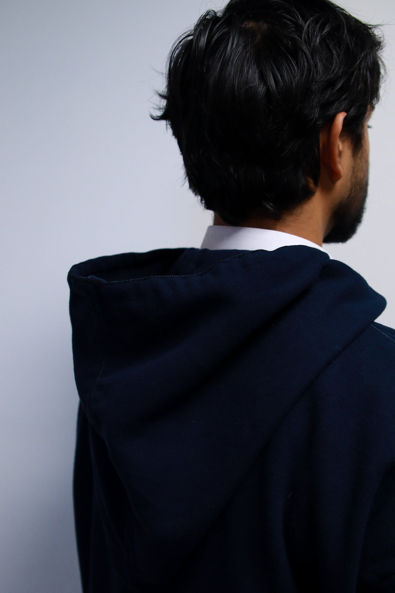Premium Navy Blue Winter Djellaba